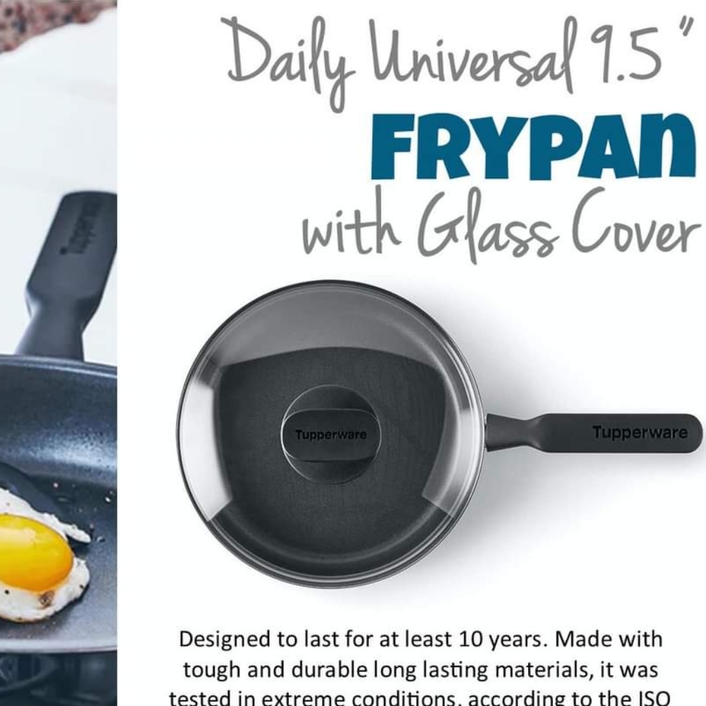 9.5 inch Tupperware fry pan